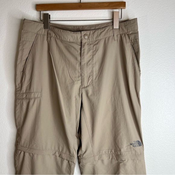 The North Face Men's Tan Convertible Pants Mens 36 - Picture 2 of 6